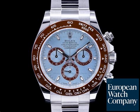 rolex daytona blue brown|Rolex daytona watch blue face.